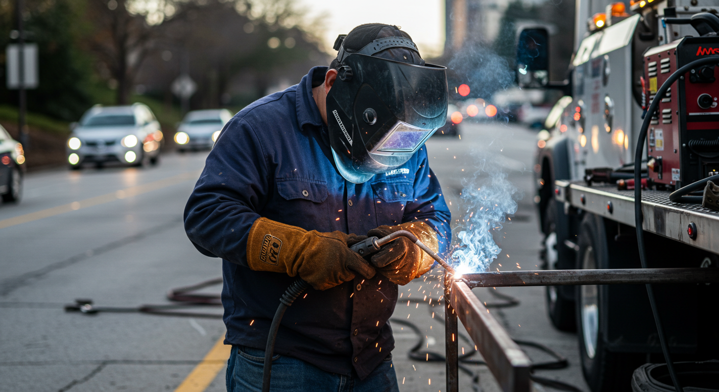 mobile Welding Aluminium
