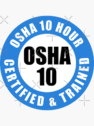 Osha 10 Certified